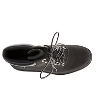 Timberland Allington Heights Nubuck Suede Block Heel Booties