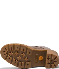 Timberland Allington Heights Nubuck Suede Block Heel Booties