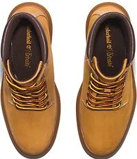 Timberland Allington Heights Nubuck Suede Block Heel Booties