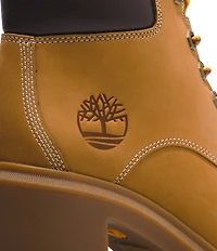 Timberland Allington Heights Nubuck Suede Block Heel Booties