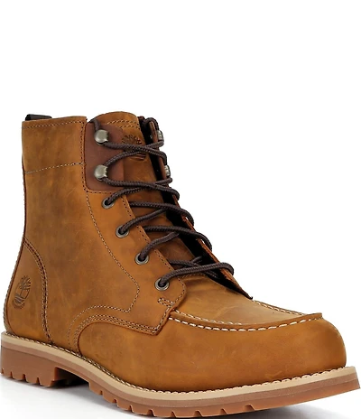 Timberland Men's Britton Falls Moc Toe Waterproof Leather Boots
