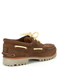 Timberland Men's Classic 3-Eye Lug Handsewn Boat Shoes