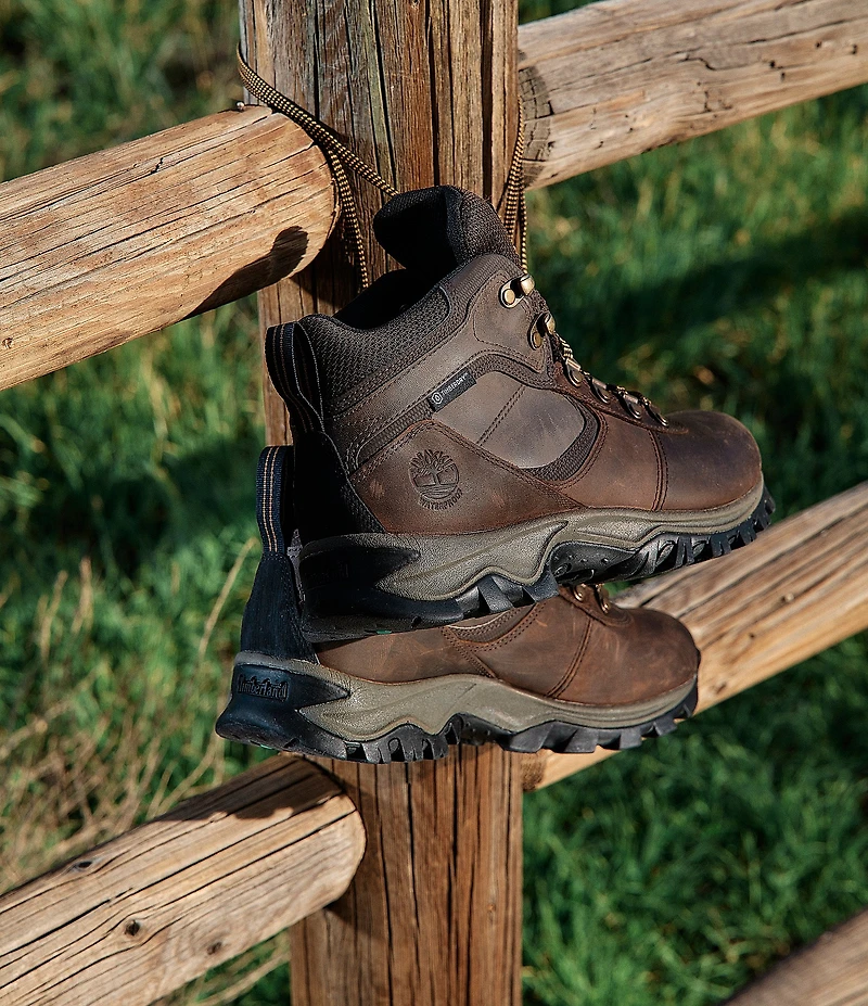 Timberland Men's Mt. Maddsen Waterproof Leather Hiking Boots
