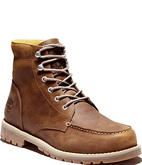 Timberland Men's Redwood Falls Waterproof Leather Moc Toe Boots