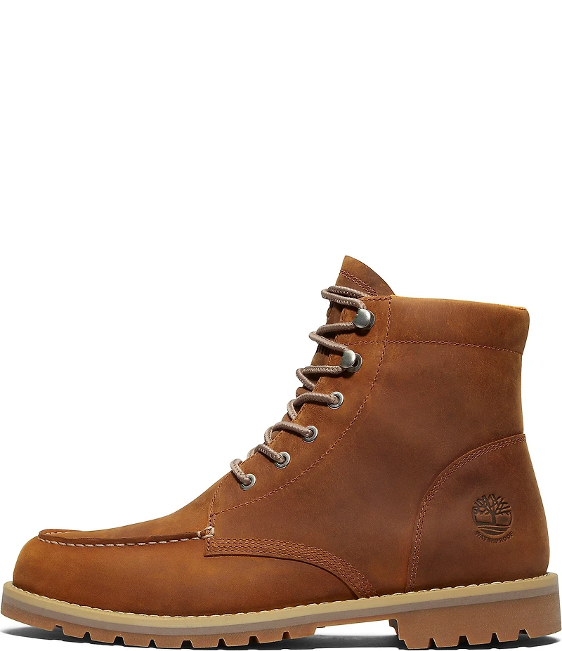 Timberland Men's Redwood Falls Waterproof Leather Moc Toe Boots
