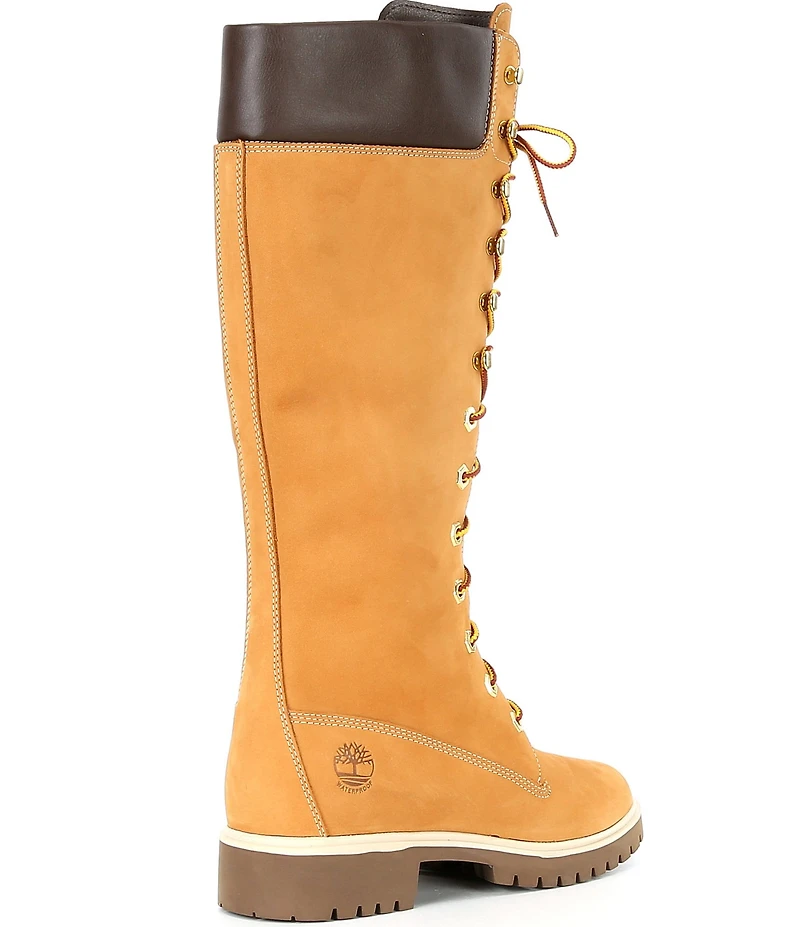 Timberland Premium Waterproof Lace Up Tall Boots