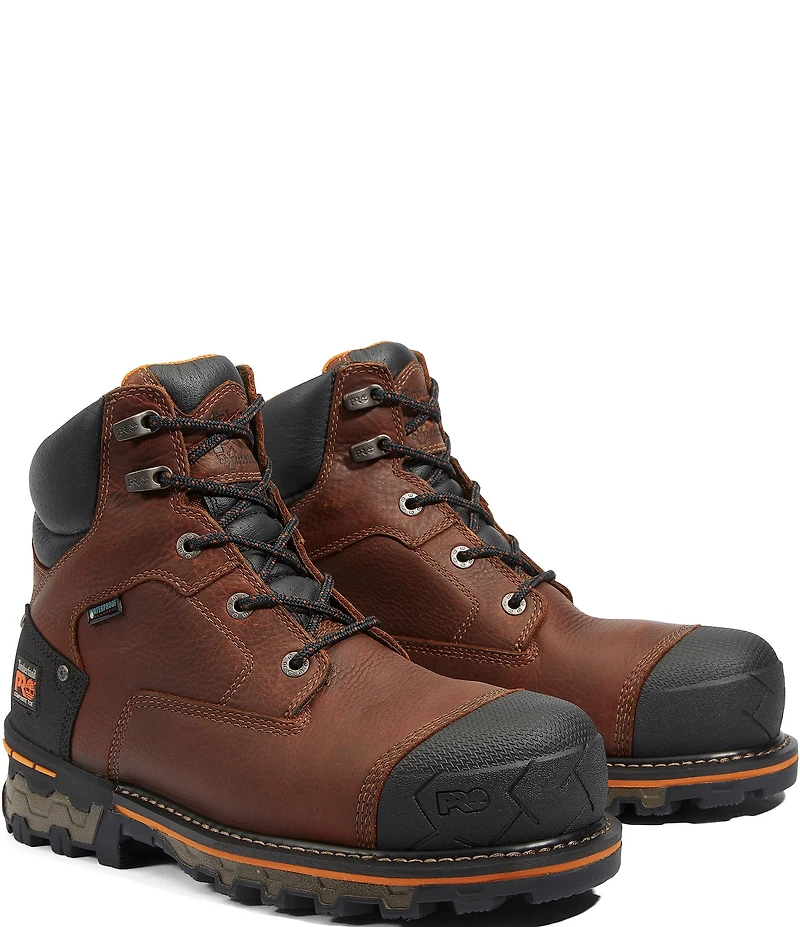 Timberland PRO® Men's Boondock 6#double; Composite Toe Waterproof Work Boots