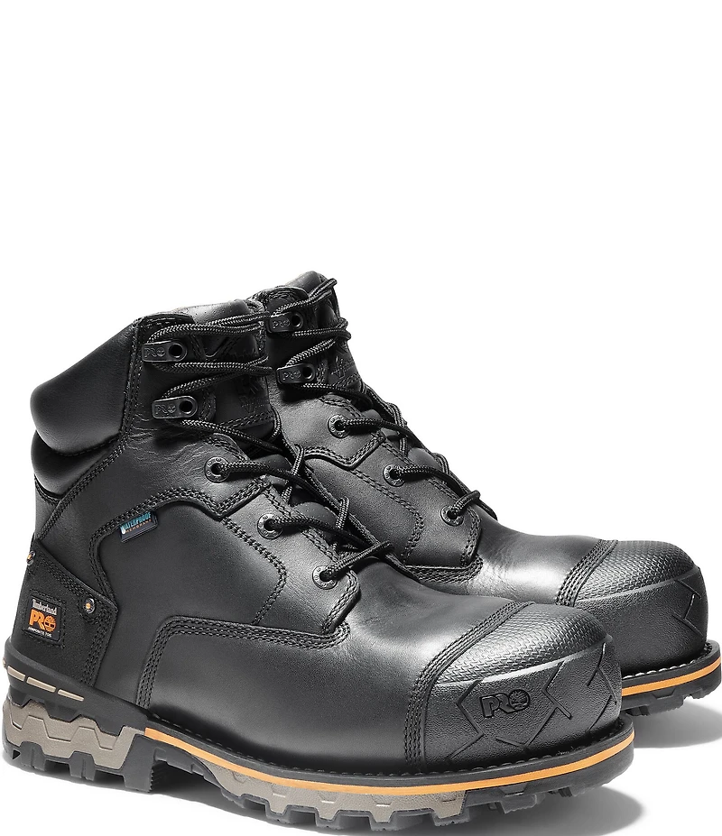 Timberland PRO® Men's Boondock 6#double; Composite Toe Waterproof Work Boots