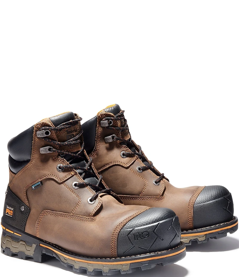 Timberland PRO® Men's Boondock 6#double; Waterproof Composite Toe Work Boots