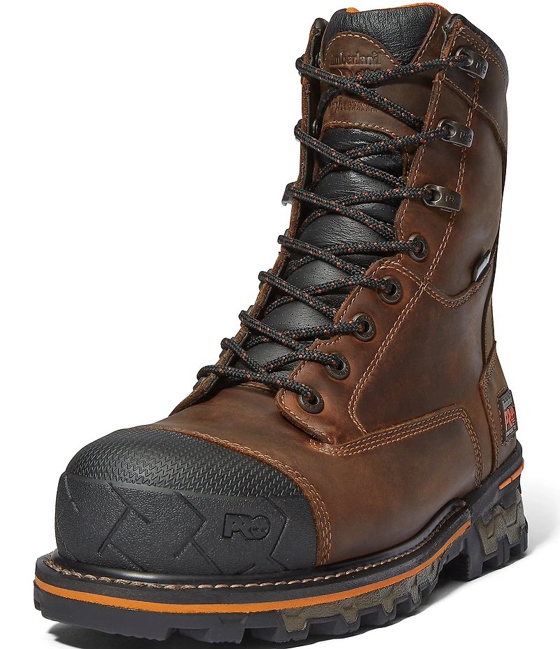 Timberland PRO® Men's Boondock 8#double; Composite Rubber Toe Waterproof Work Boots