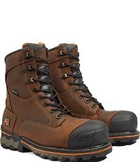 Timberland PRO® Men's Boondock 8#double; Composite Rubber Toe Waterproof Work Boots