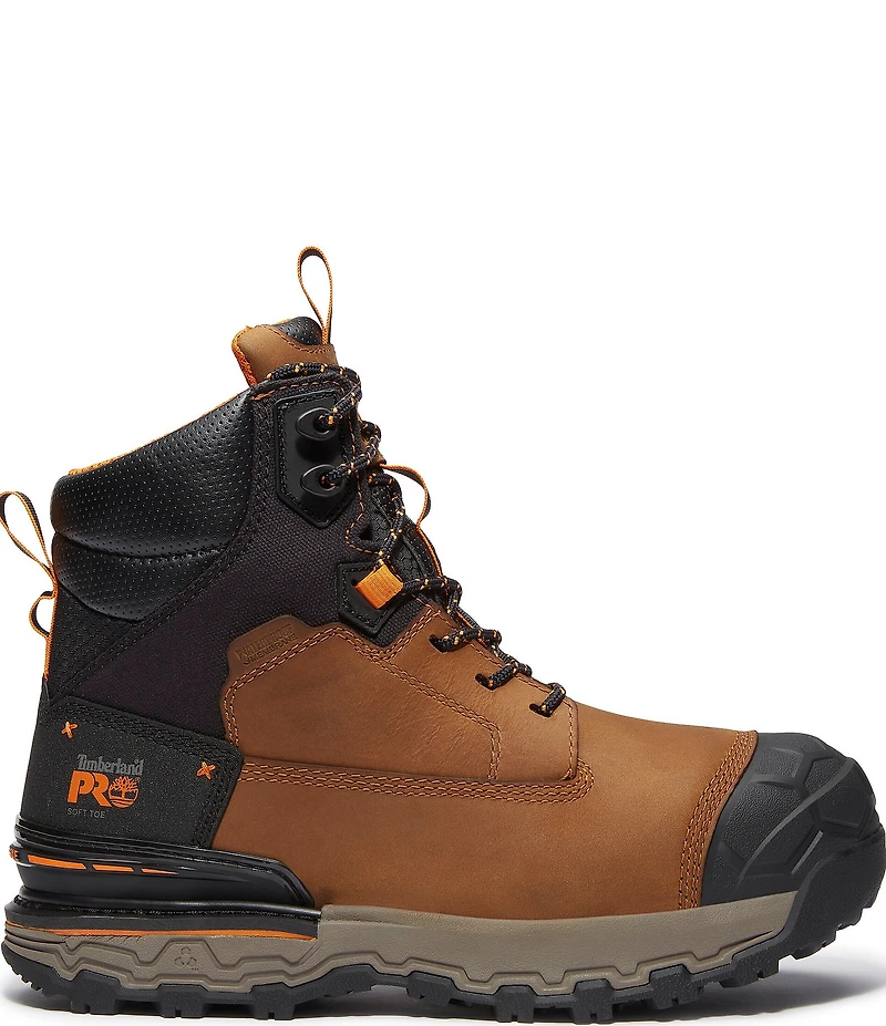 Timberland PRO Men's Boondock Ultralight 6#double; Soft Toe Waterproof Leather Work Boots