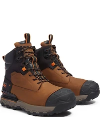 Timberland PRO Men's Boondock Ultralight 6#double; Soft Toe Waterproof Leather Work Boots