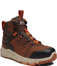 Timberland PRO Men's Tempe 6#double; Alloy Toe Waterproof Leather Work Boots