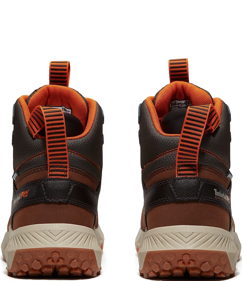 Timberland PRO Men's Tempe 6#double; Alloy Toe Waterproof Leather Work Boots