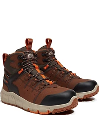 Timberland PRO Men's Tempe 6#double; Alloy Toe Waterproof Leather Work Boots