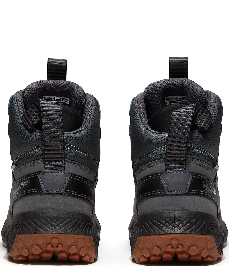 Timberland PRO Men's Tempe 6#double; Alloy Toe Waterproof Leather Work Boots