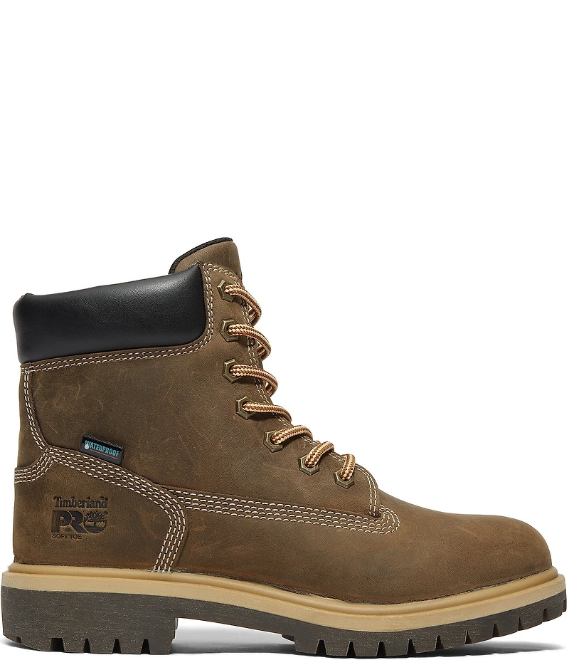 Timberland PRO Women's Direct Attach 6#double; Waterproof Leather Work Boots