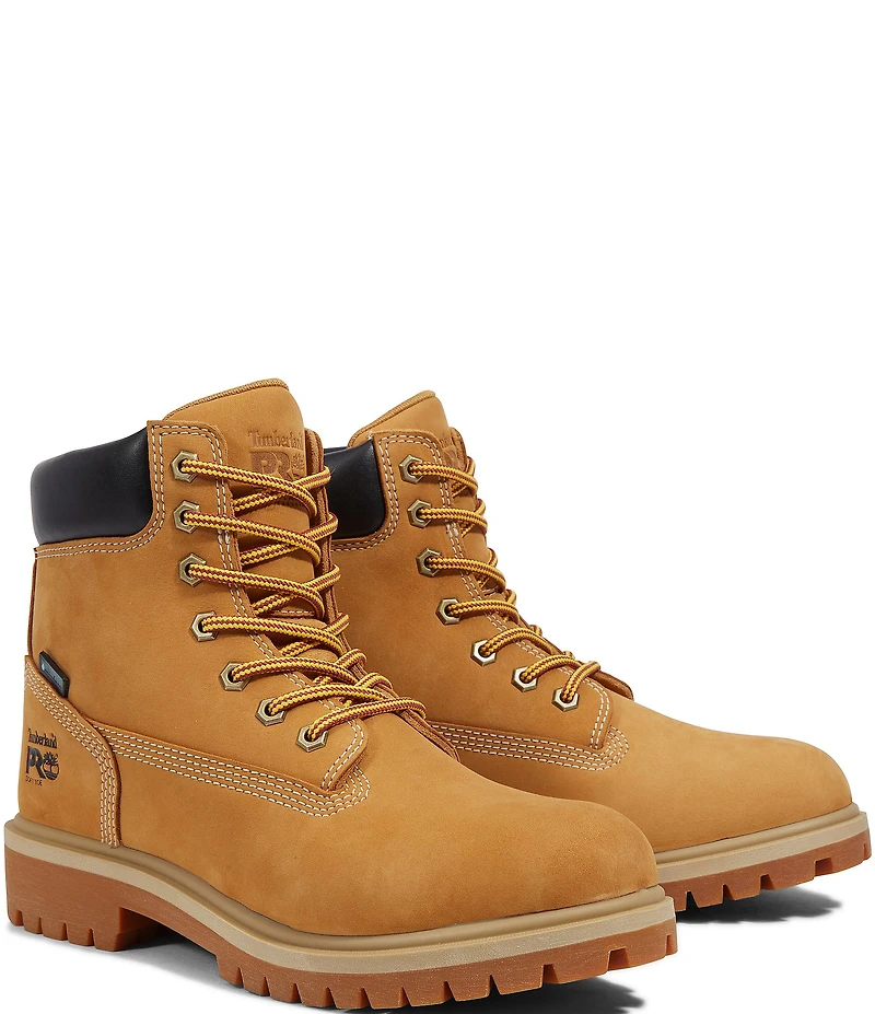 Timberland PRO Women's Direct Attach 6#double; Waterproof Leather Work Boots
