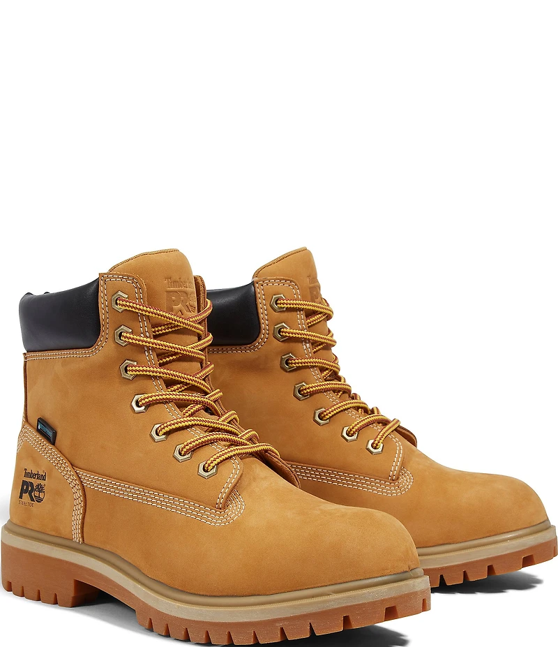 Timberland PRO Women's Direct Attach 6#double; Steel Toe Waterproof Work Boots
