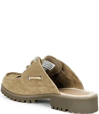 Timberland Women's Noreen Suede Kiltie Mules