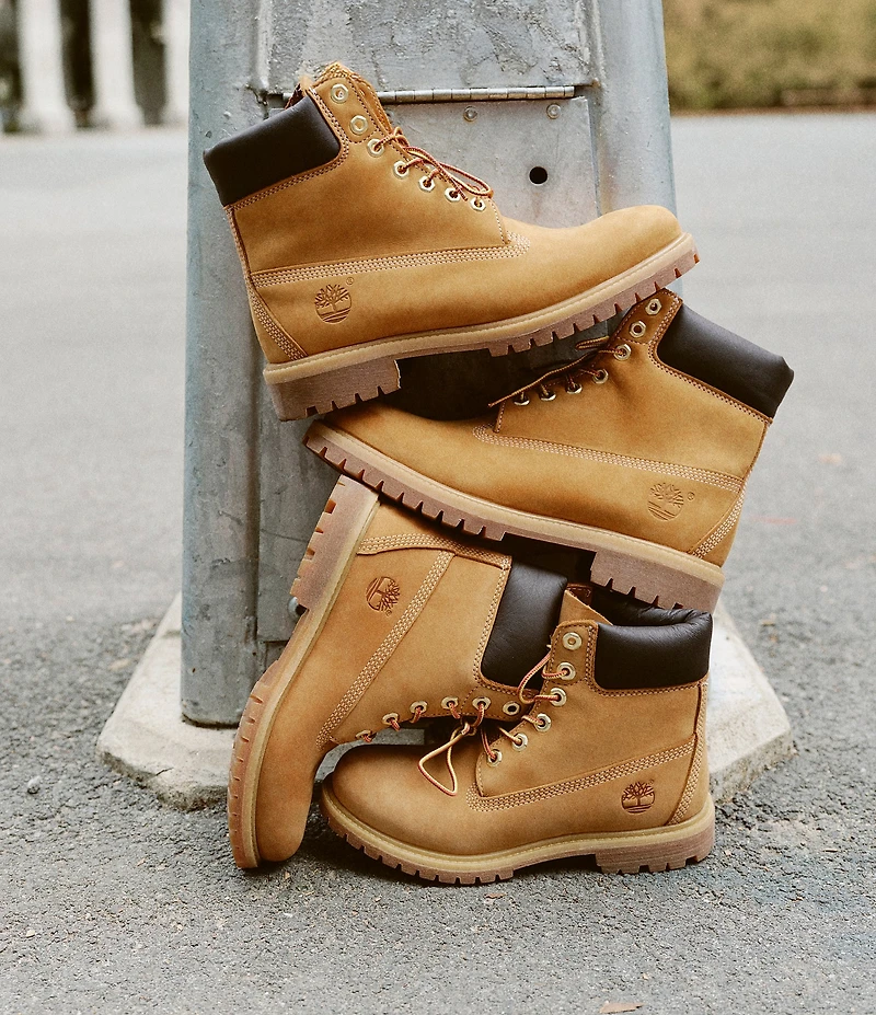 Timberland Women's Premium 6#double; Nubuck Waterproof Boots