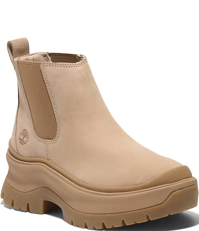 Timberland Women's Roxie Lane Nubuck Leather Chelsea Booties