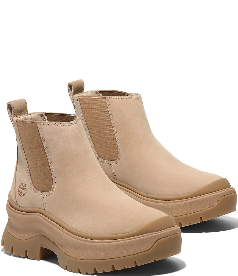 Timberland Women's Roxie Lane Nubuck Leather Chelsea Booties