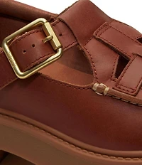 Timberland Women's Stone Street Mary Jane Buckle Platform Oxfords