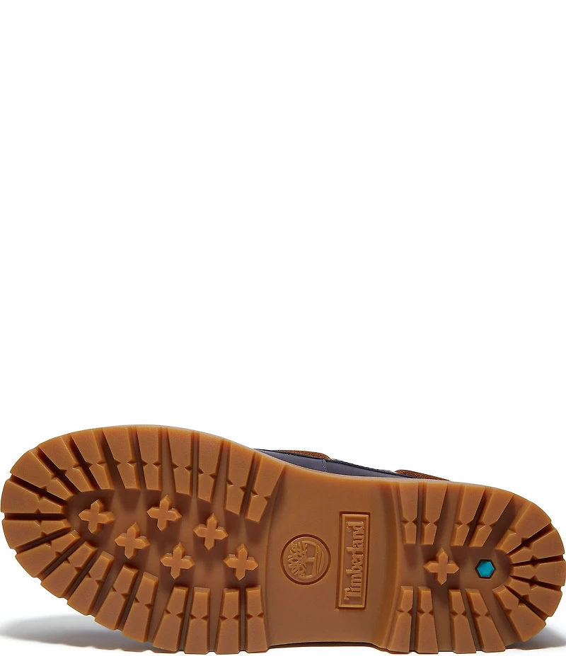 Timberland Women's Stone Street Leather Kiltie Lace Up Boots