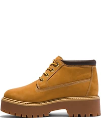 Timberland Women's Stone Street Mid Lace Up Waterproof Chukka Booties