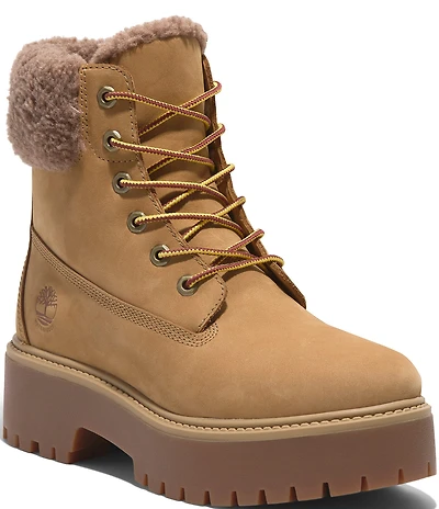 Timberland Women's Stone Street Mid Warm Lined Waterproof Boots