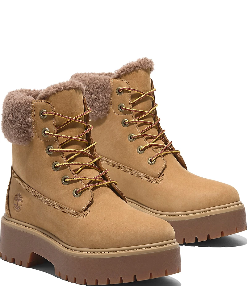 Timberland Women's Stone Street Mid Warm Lined Waterproof Boots