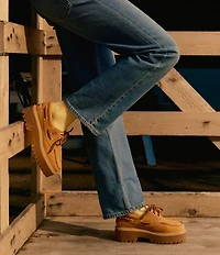 Timberland Women's Stone Street Nubuck Platform Boat Shoes