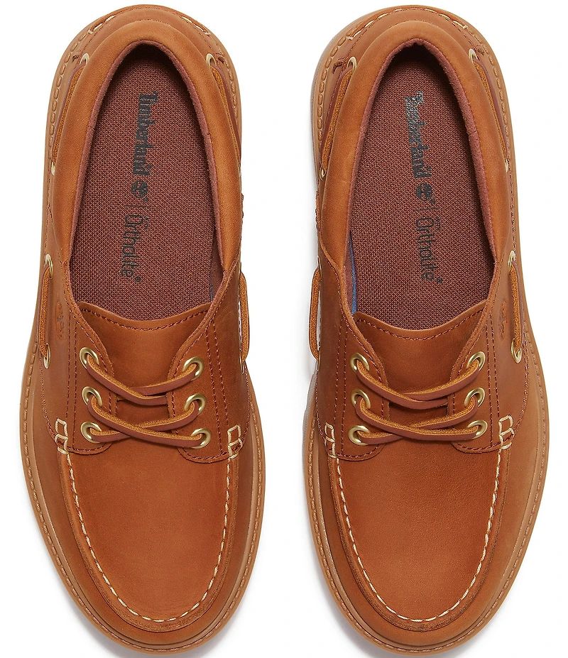Timberland Women's Stone Street Nubuck Platform Boat Shoes