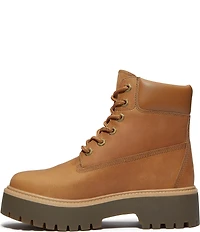 Timberland Women's Stone Street Premium 6#double; Waterproof Full Grain Platform Boots