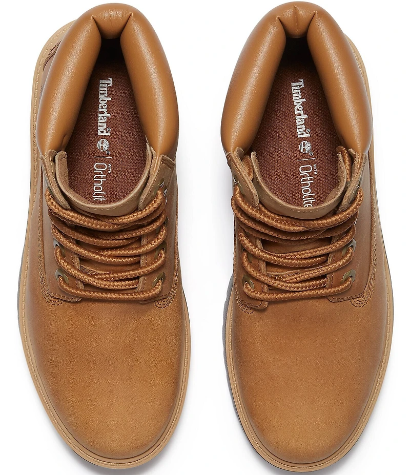 Timberland Women's Stone Street Premium 6#double; Waterproof Full Grain Platform Boots