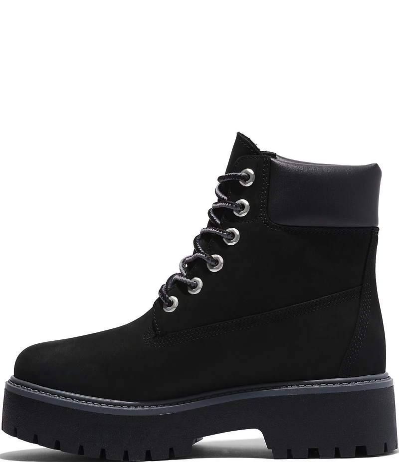 Timberland Women's Stone Street Premium 6#double; Waterproof Platform Boots