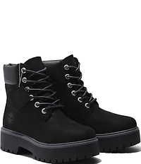 Timberland Women's Stone Street Premium 6#double; Waterproof Platform Boots