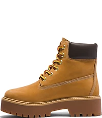 Timberland Women's Stone Street Premium 6#double; Waterproof Platform Boots