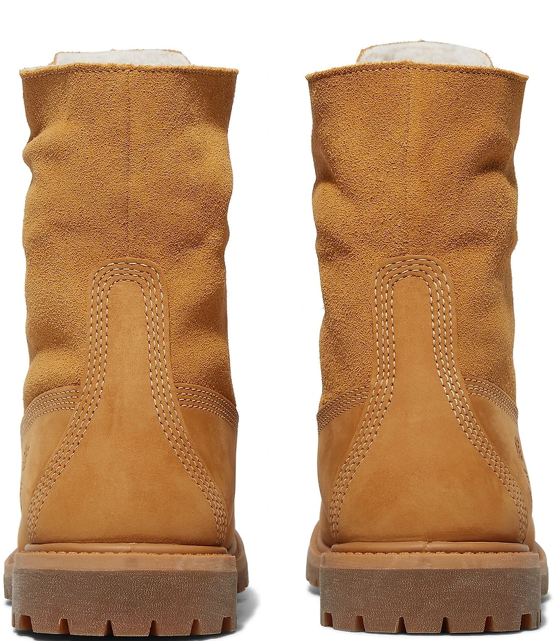 Timberland Women's Warm-Lined Nubuck Waterproof Roll-Top Boots