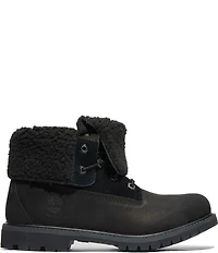 Timberland Women's Warm-Lined Nubuck Waterproof Roll-Top Boots