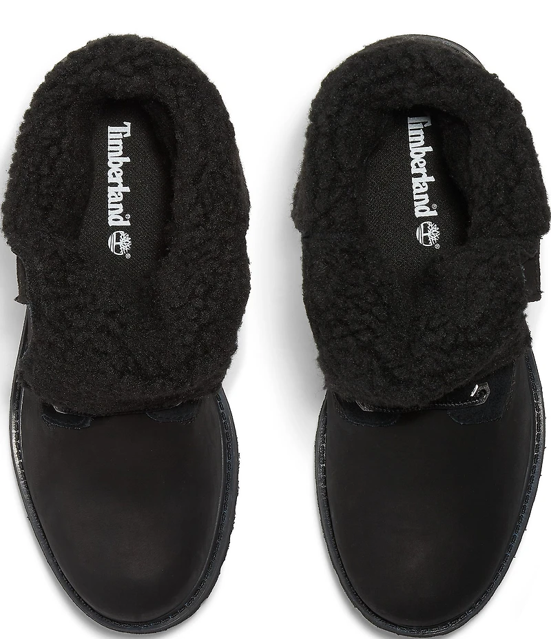 Timberland Women's Warm-Lined Nubuck Waterproof Roll-Top Boots