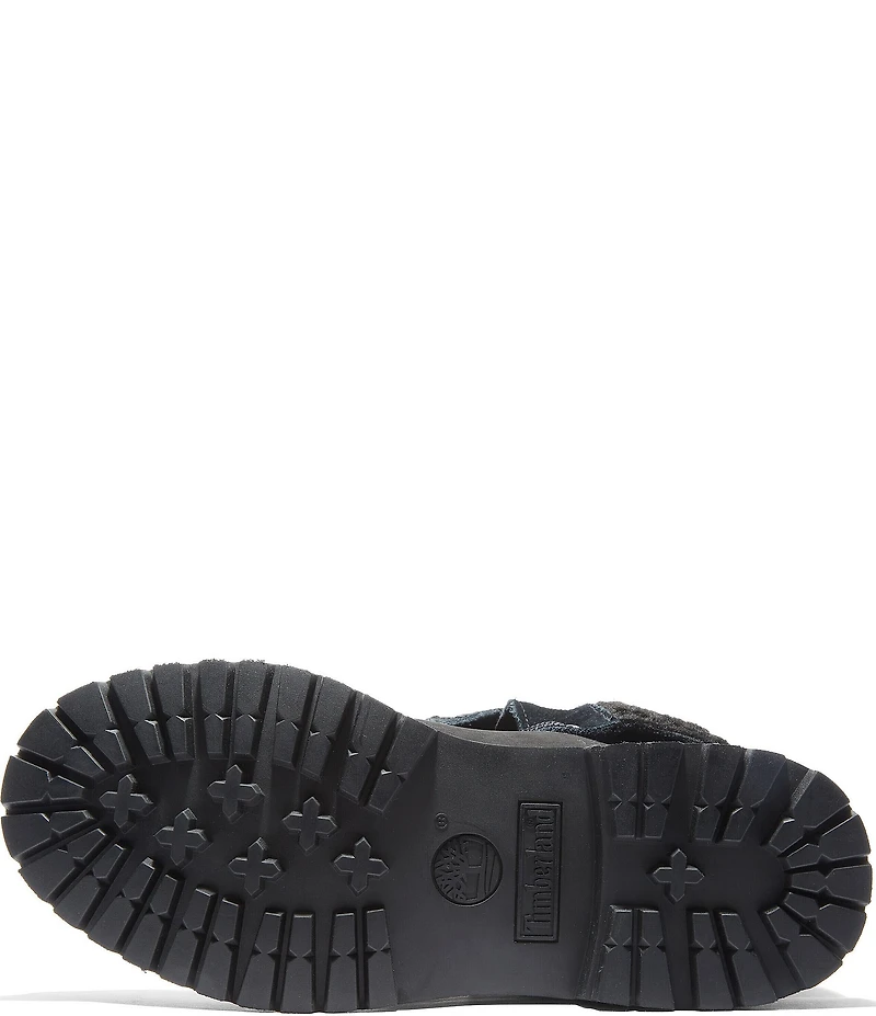 Timberland Women's Warm-Lined Nubuck Waterproof Roll-Top Boots