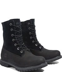 Timberland Women's Warm-Lined Nubuck Waterproof Roll-Top Boots