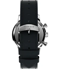 Timex Men's Marlin Quartz Chronograph Leather Strap Watch