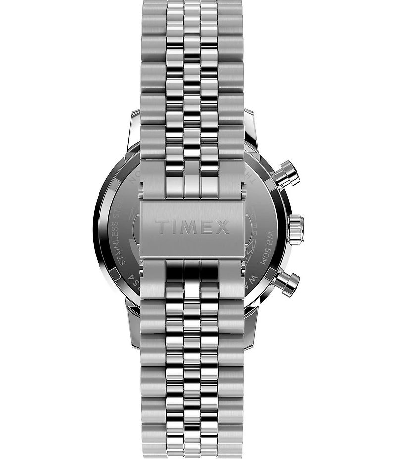 Timex Men's Marlin Quartz Chronograph Stainless Steel Bracelet Watch