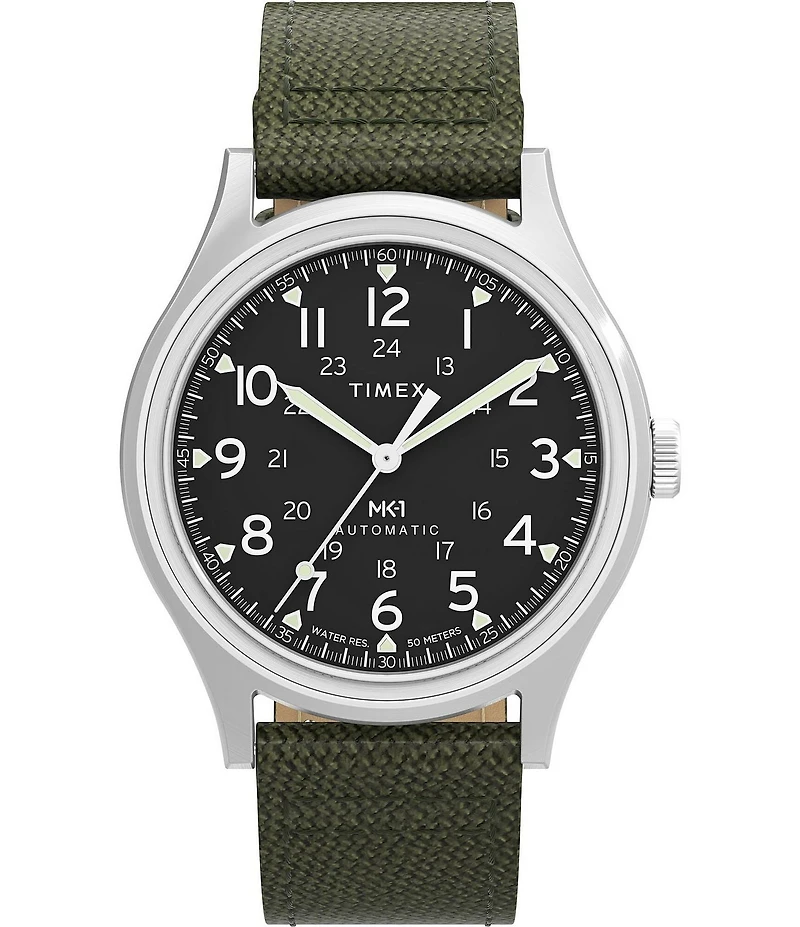 Timex Men's MK1 Automatic Fabric Strap Watch