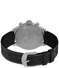 Timex Men's Waterbury Quartz Chronograph Leather Strap Watch