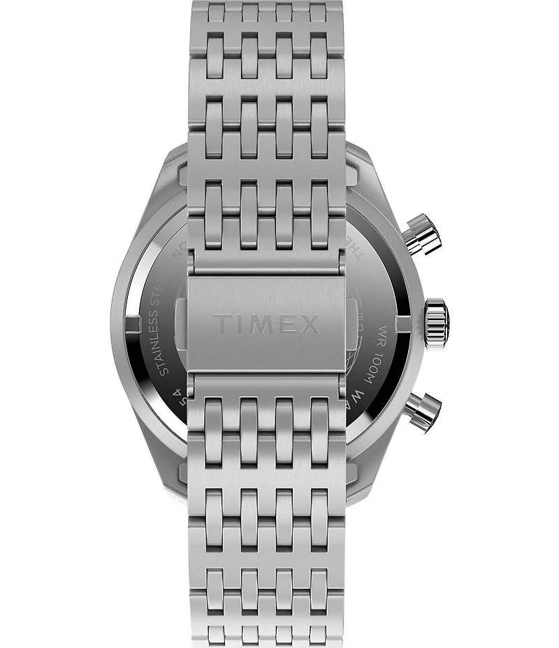 Timex Men's Waterbury Quartz Chronograph Stainless Steel Bracelet Watch